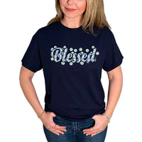 Thumbnail for Blessed Nautical Daisy T Shirt