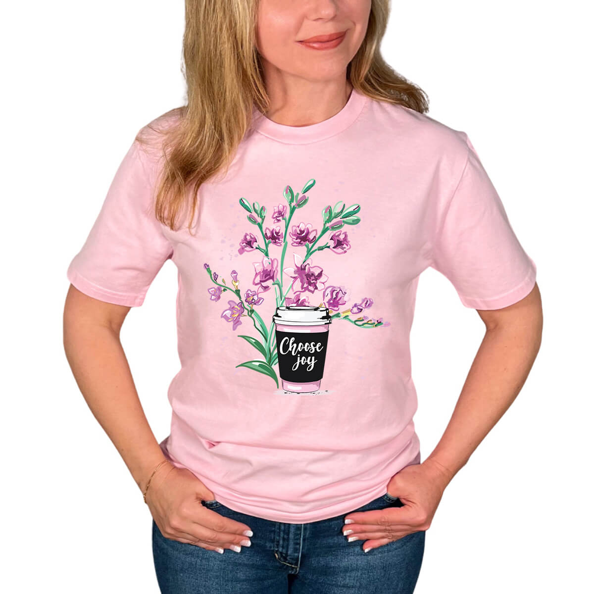 Choose Joy Flower T Shirt