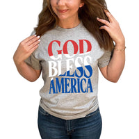 Thumbnail for God Bless America Flag T-Shirt