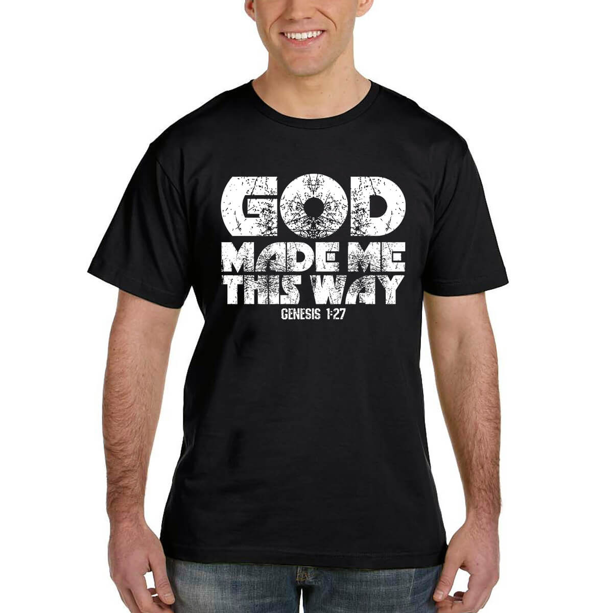 God Made Me This Way Men's T-Shirt