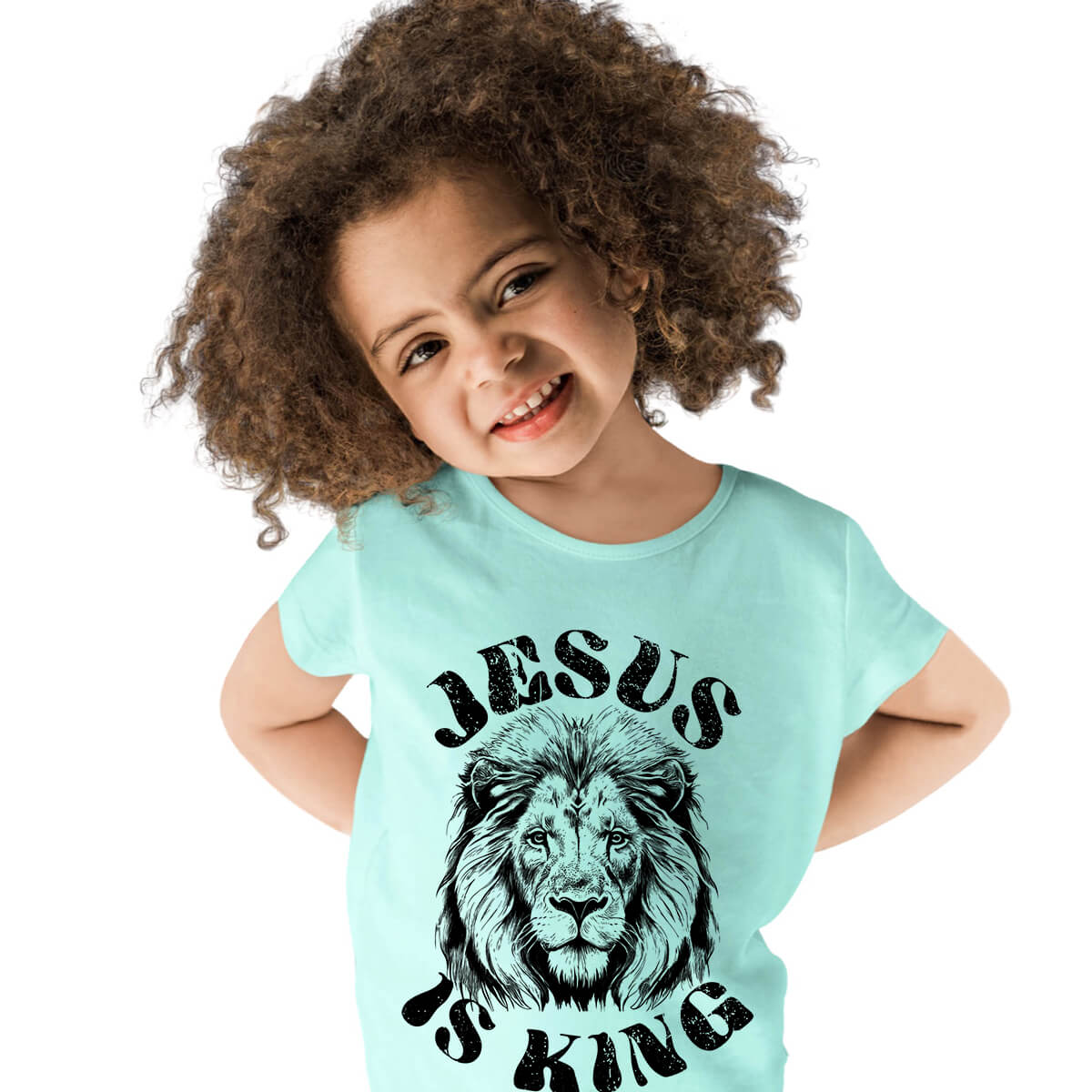 Jesus Is King Lion Toddler T Shirt