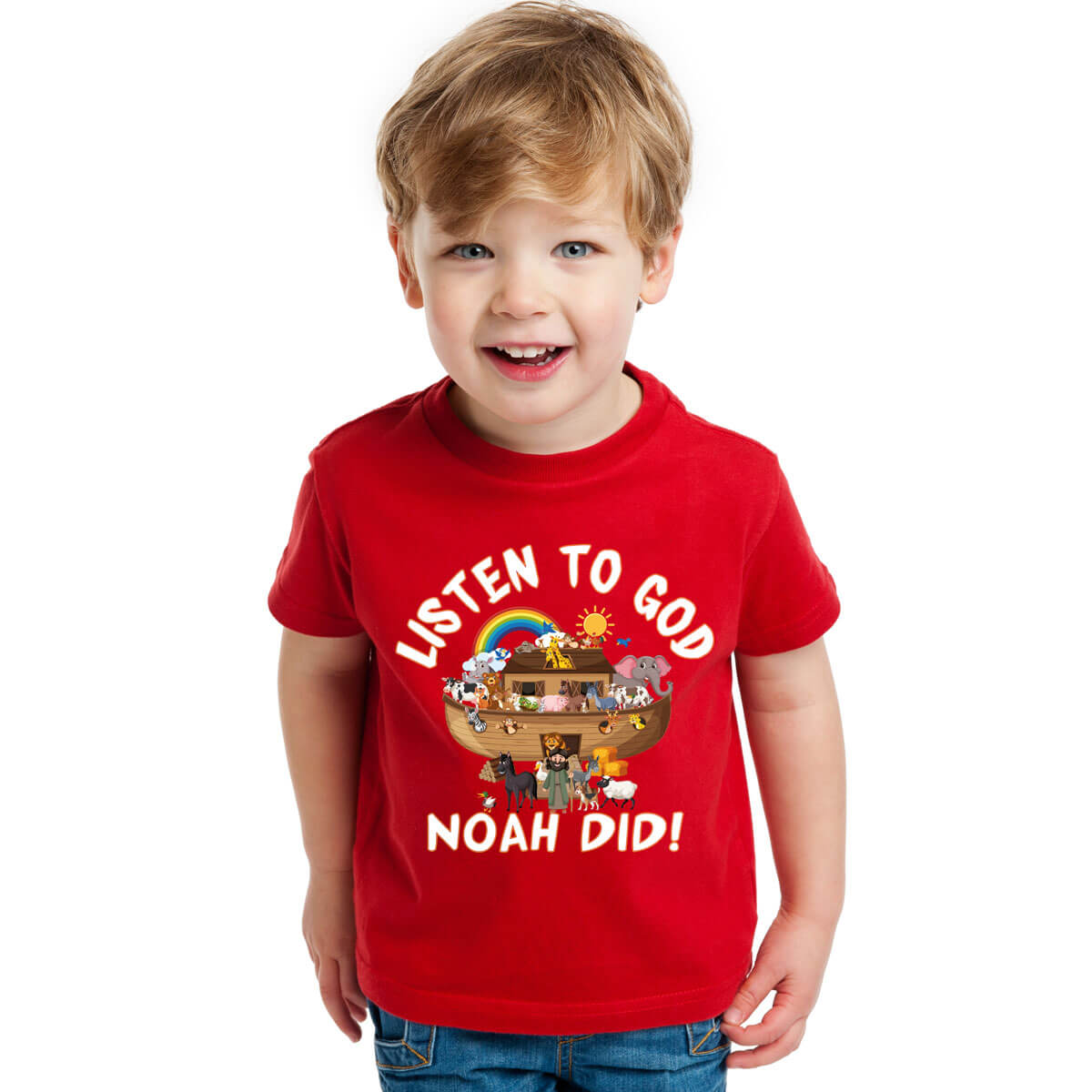 Listen To God Noah Did Toddler T Shirt