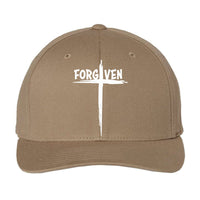 Thumbnail for Forgiven Cross Embroidered Fitted Cap