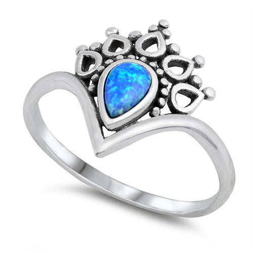Daughter Of The King Opal Ring Sterling Silver Jewelry