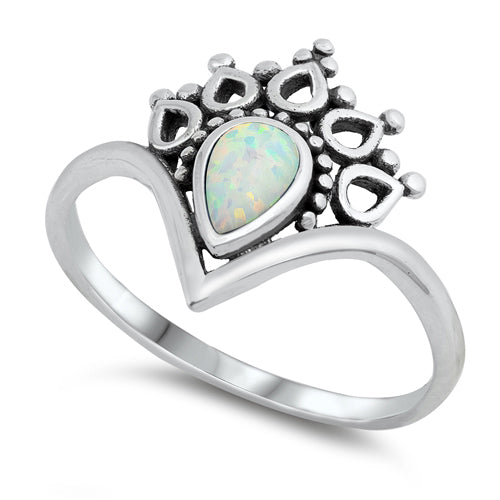 Daughter Of The King Opal Ring Sterling Silver Jewelry
