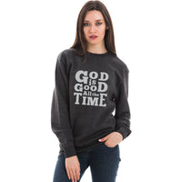 Thumbnail for God Is Good All The Time Unisex Crewneck Sweatshirt