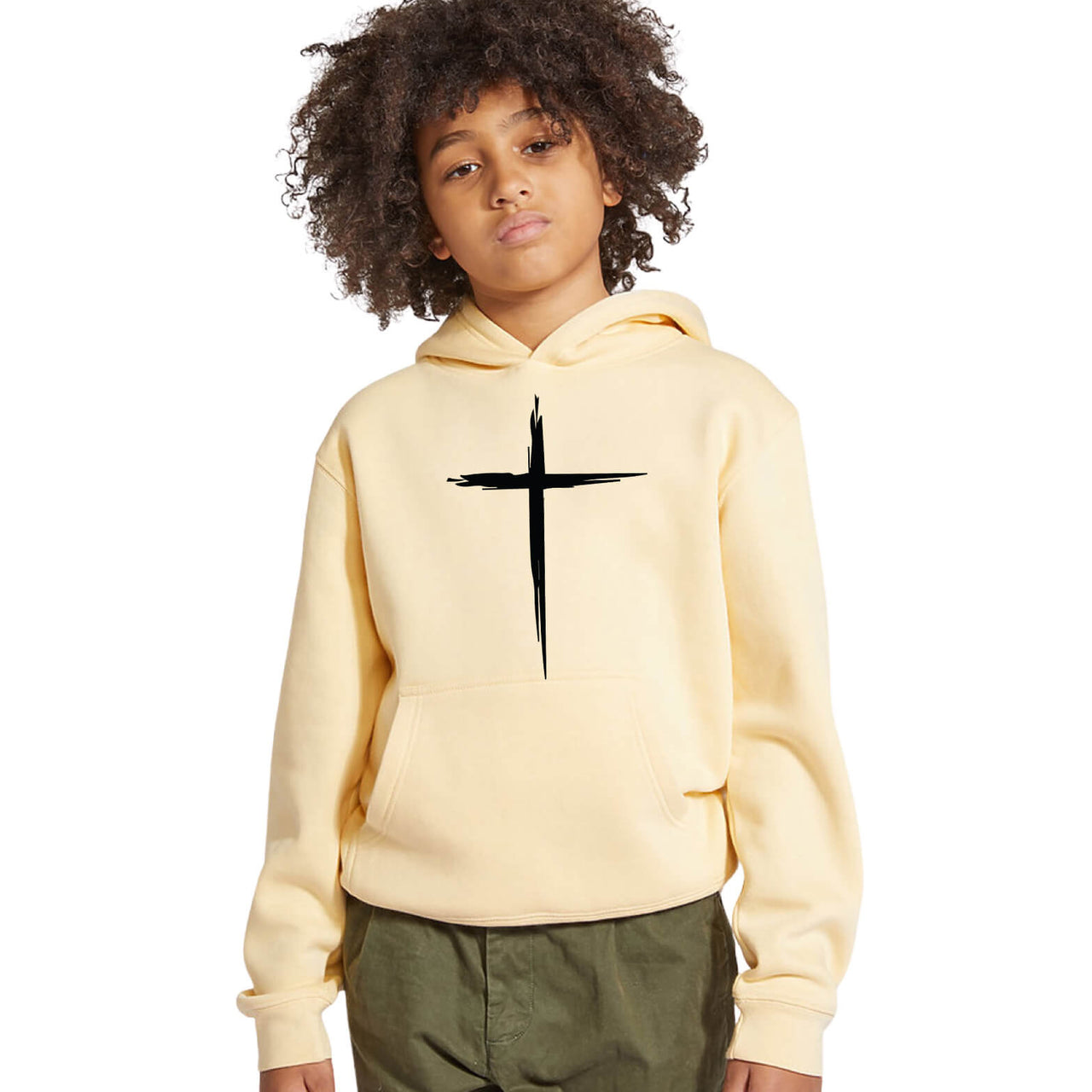 Cross Youth Sweatshirt Hoodie