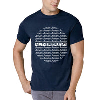 Thumbnail for All The People Say Amen Men's T-Shirt