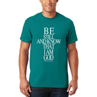 Thumbnail for Be Still And Know Cross Men's T-Shirt