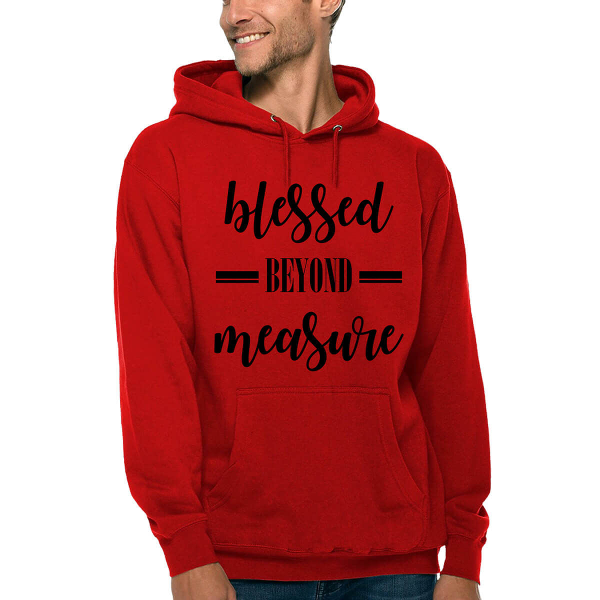Blessed Beyond Measure Men's Sweatshirt Hoodie