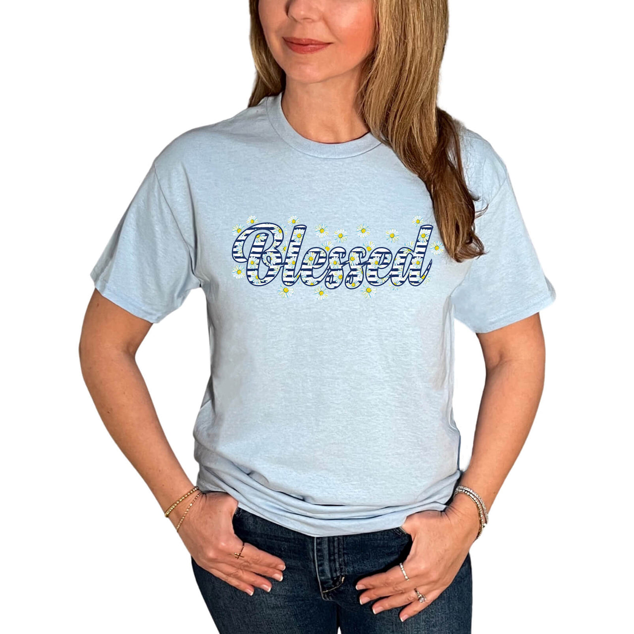 Blessed Nautical Daisy T Shirt