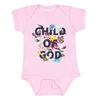 Thumbnail for Child Of God Floral Infant Bodysuit Onesie