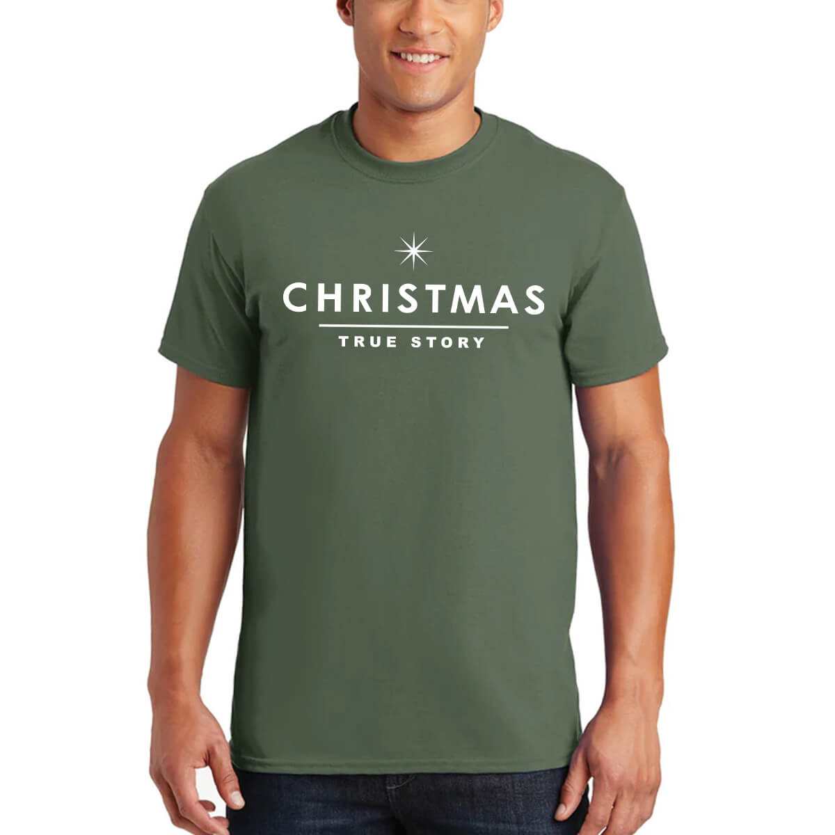 Christmas True Story Men's T-Shirt