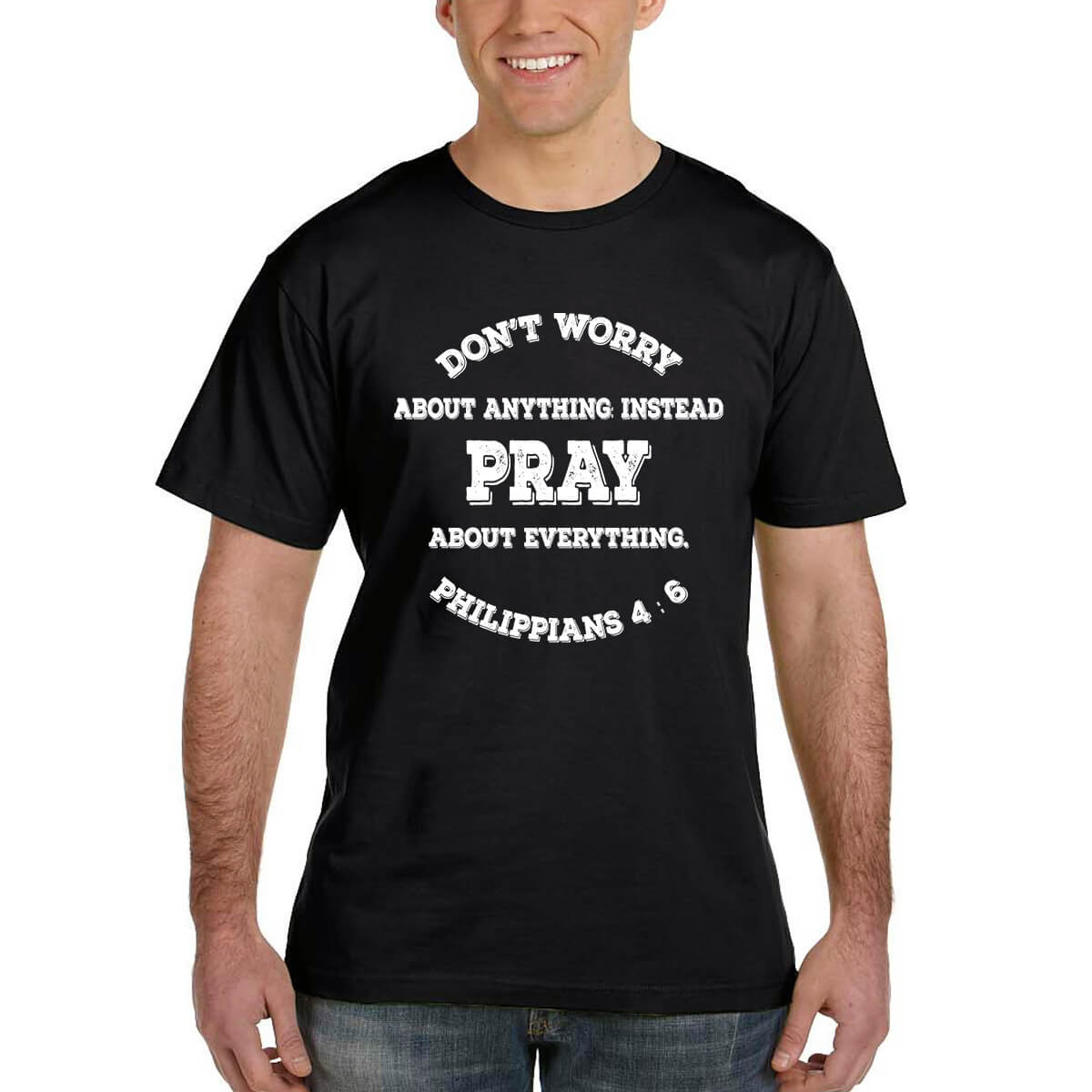 Pray Don't Worry Men's T-Shirt