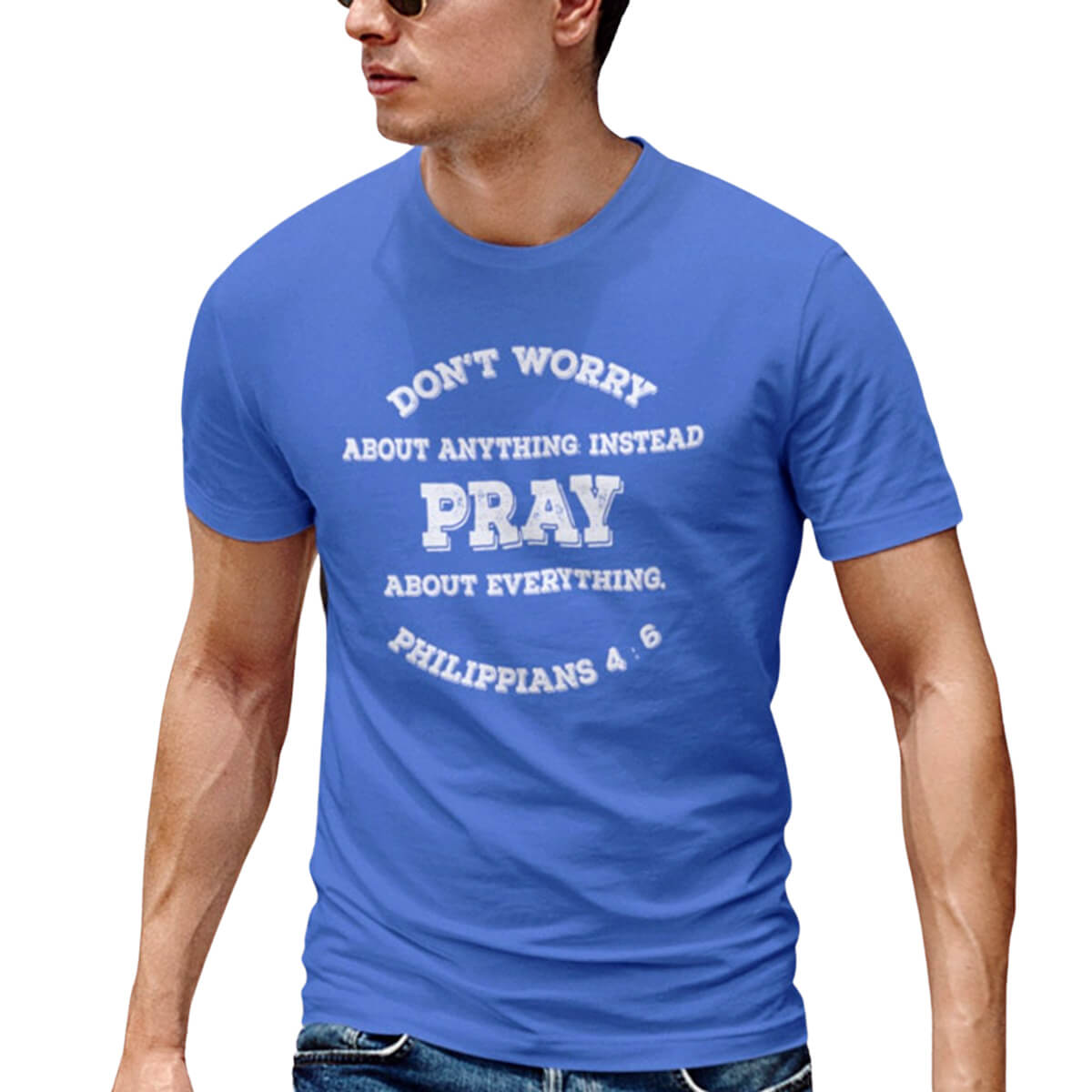 Pray Don't Worry Men's T-Shirt