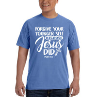 Thumbnail for Forgive Your Younger Self Because Jesus Did Men's T-Shirt