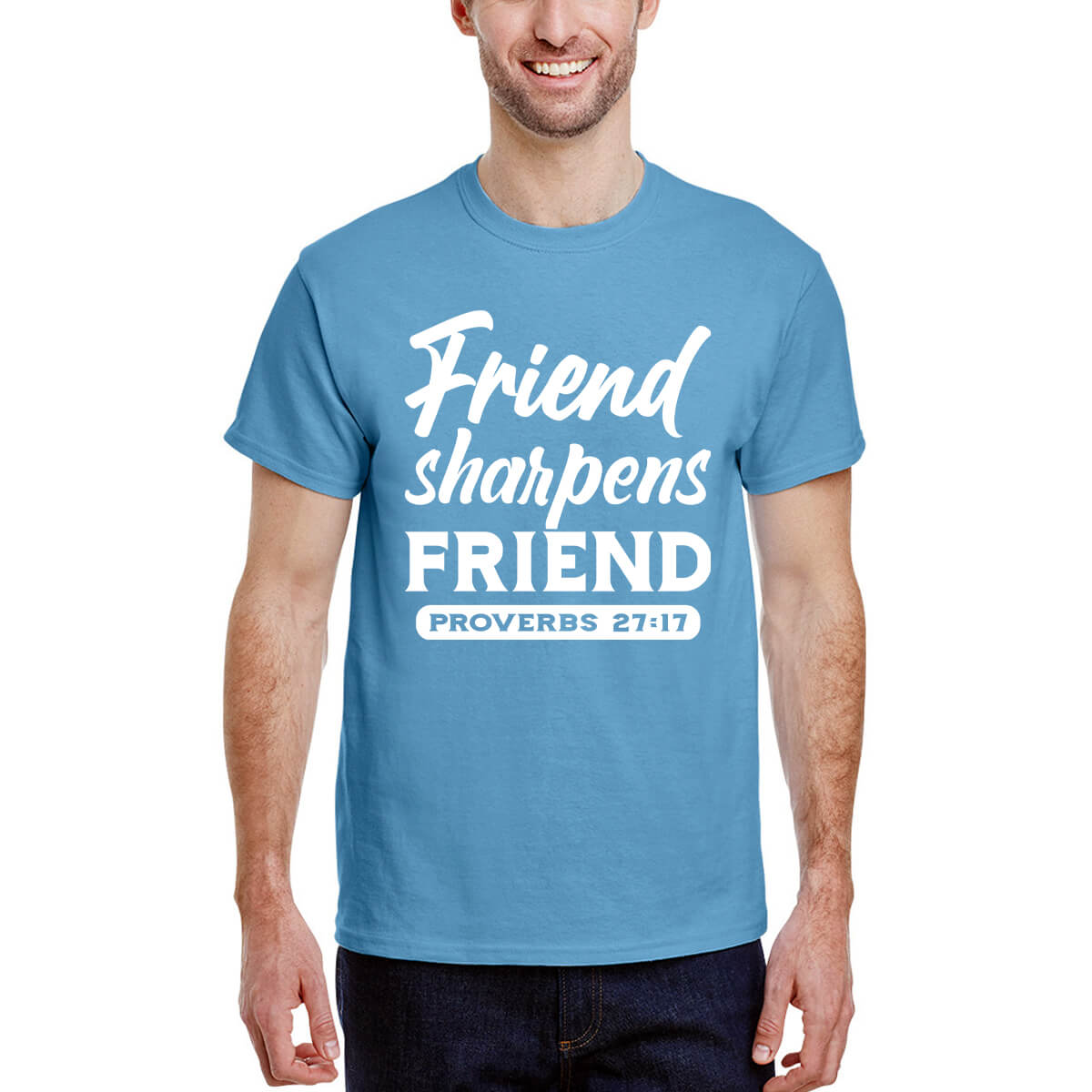 Friend Sharpens Friend Men's T-Shirt