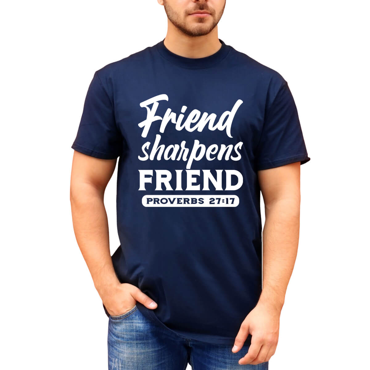 Friend Sharpens Friend Men's T-Shirt