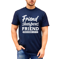 Thumbnail for Friend Sharpens Friend Men's T-Shirt