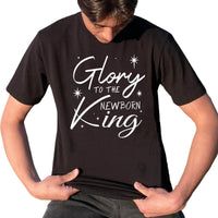 Thumbnail for Glory To The Newborn King Men's T-Shirt