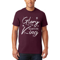 Thumbnail for Glory To The Newborn King Men's T-Shirt
