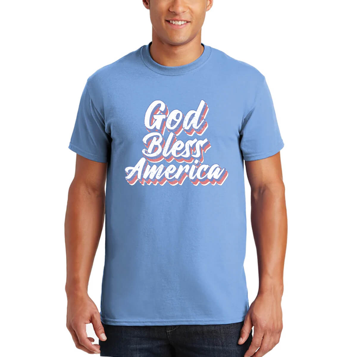 God Bless America Men's T-Shirt