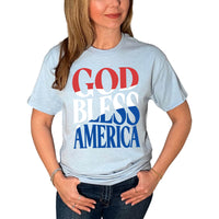 Thumbnail for God Bless America Flag T-Shirt