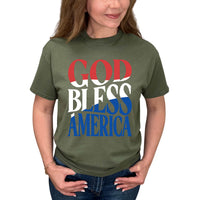 Thumbnail for God Bless America Flag T-Shirt