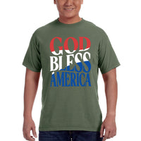 Thumbnail for God Bless America Flag Men's T-Shirt