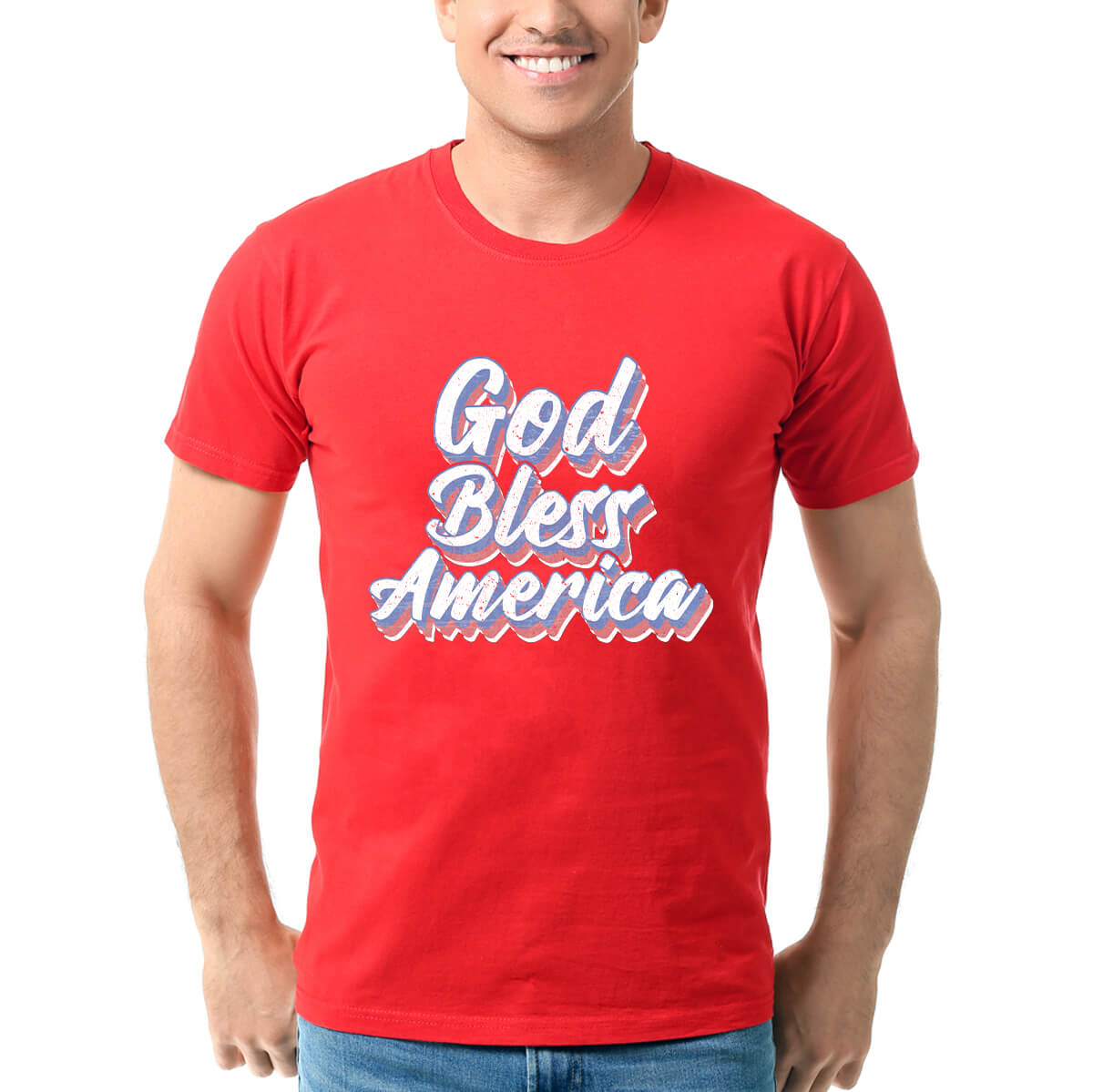 God Bless America Men's T-Shirt