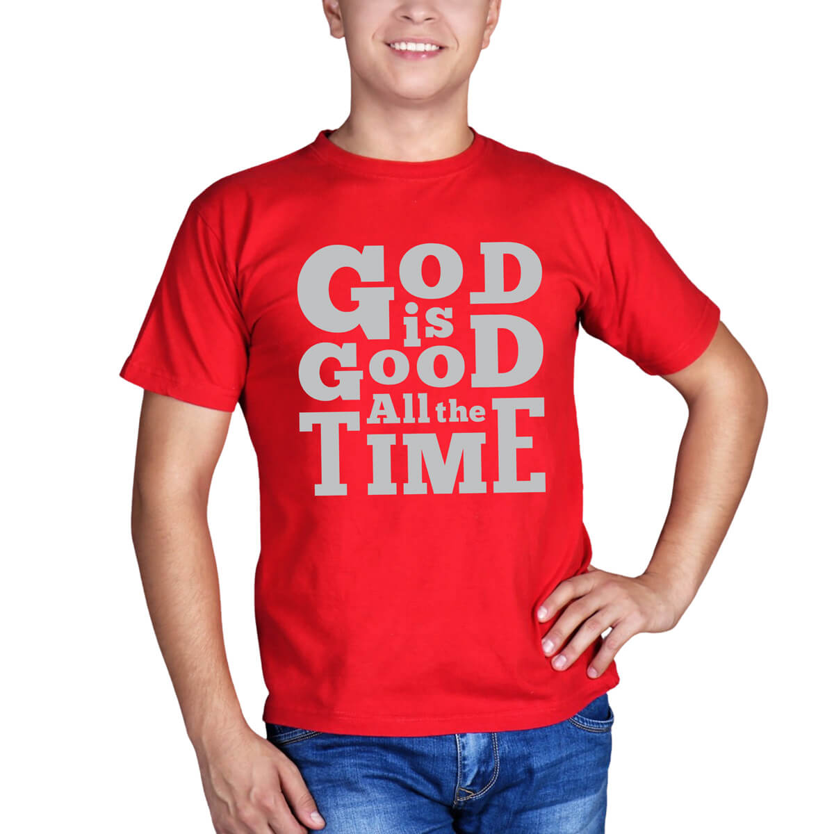 God Is Good All The Time Men's T-Shirt