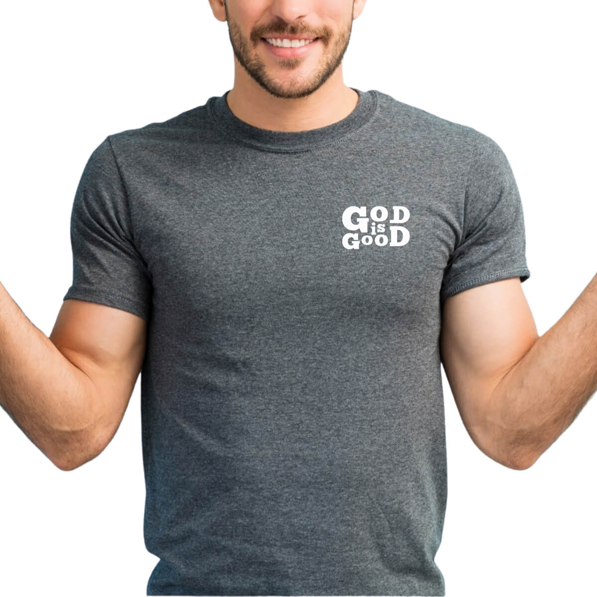 God Is Good Pocket Print Men's T-Shirt