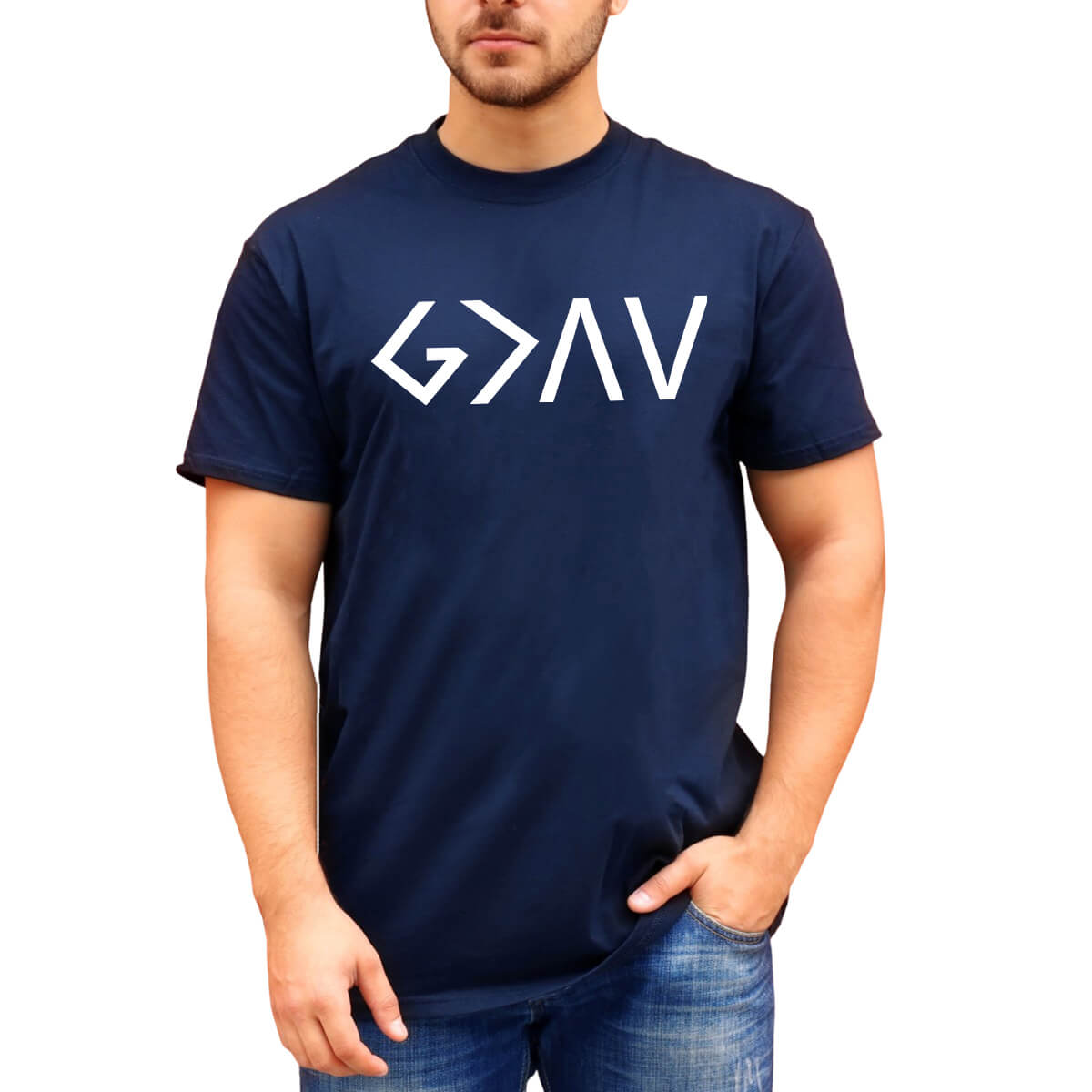God Is Greater Than The Highs and Lows Men's T-Shirt