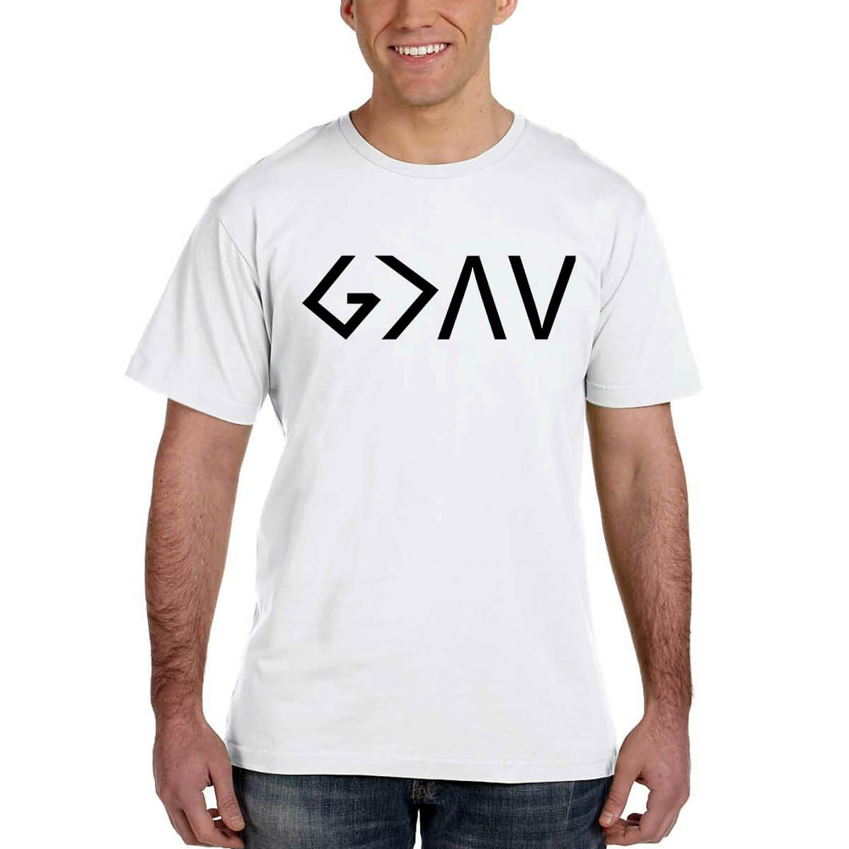 God Is Greater Than The Highs and Lows Men's T-Shirt