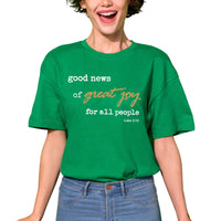 Thumbnail for Good News Of Great Joy For All People T-Shirt
