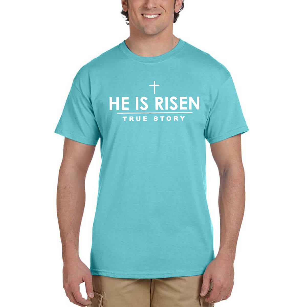 He Is Risen True Story Men's T-Shirt