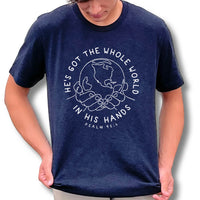 Thumbnail for He's Got The Whole World In His Hands Men's T-Shirt