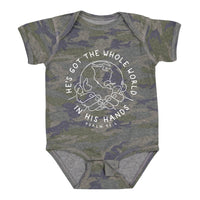 Thumbnail for He's Got The Whole World In His Hands Infant Bodysuit Onesie