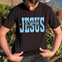 Thumbnail for I Speak Jesus Men's T-Shirt