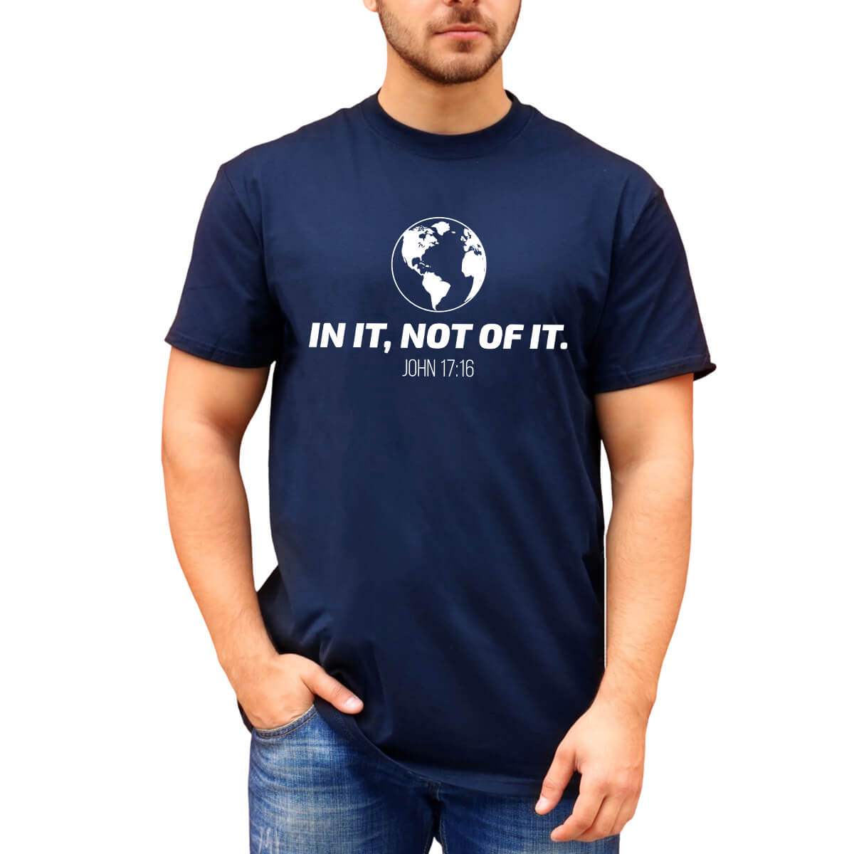 In It, Not Of It Men's T-Shirt