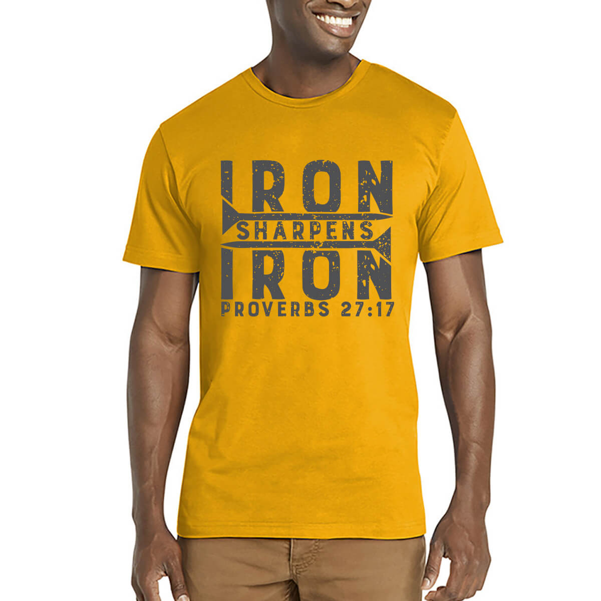 Iron Sharpens Iron Men's T-Shirt