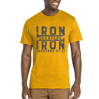 Thumbnail for Iron Sharpens Iron Men's T-Shirt