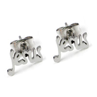 Thumbnail for Jesus Stud Earrings Stainless Steel Jewelry