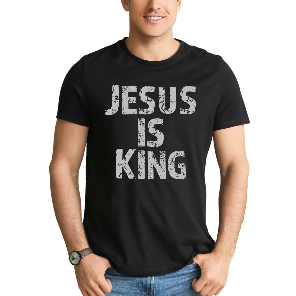 Jesus Is King Men's T-Shirt
