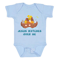 Thumbnail for Jesus Watches Over Me Infant Bodysuit Onesie