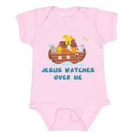 Thumbnail for Jesus Watches Over Me Infant Bodysuit Onesie