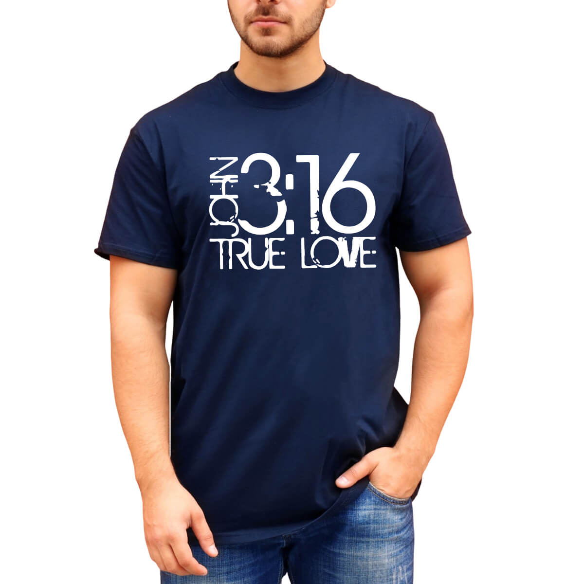 John 3:16 True Love Men's T-Shirt