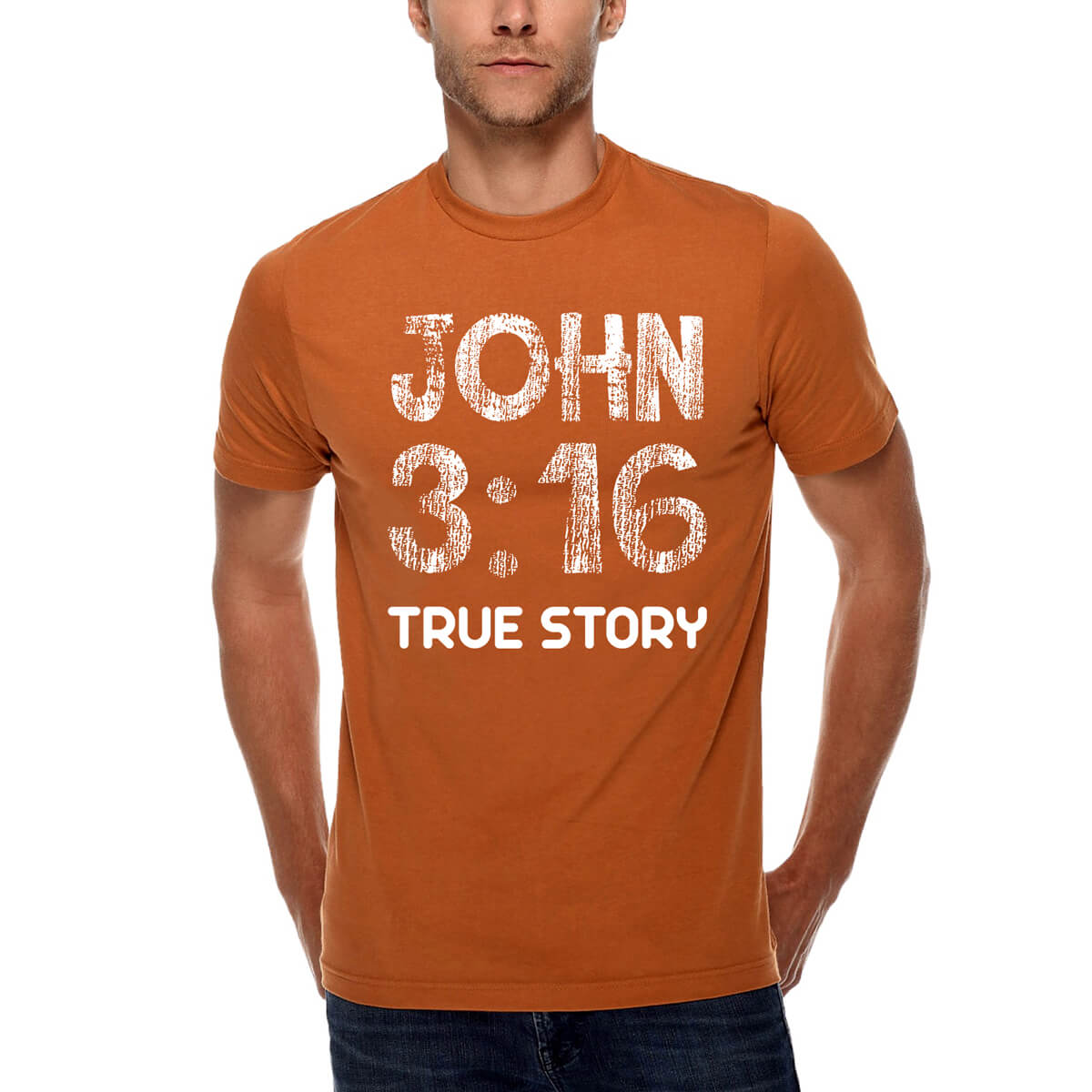 John 3:16 True Story Men's T-Shirt