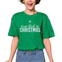 Thumbnail for Keep Christ In Christmas T-Shirt