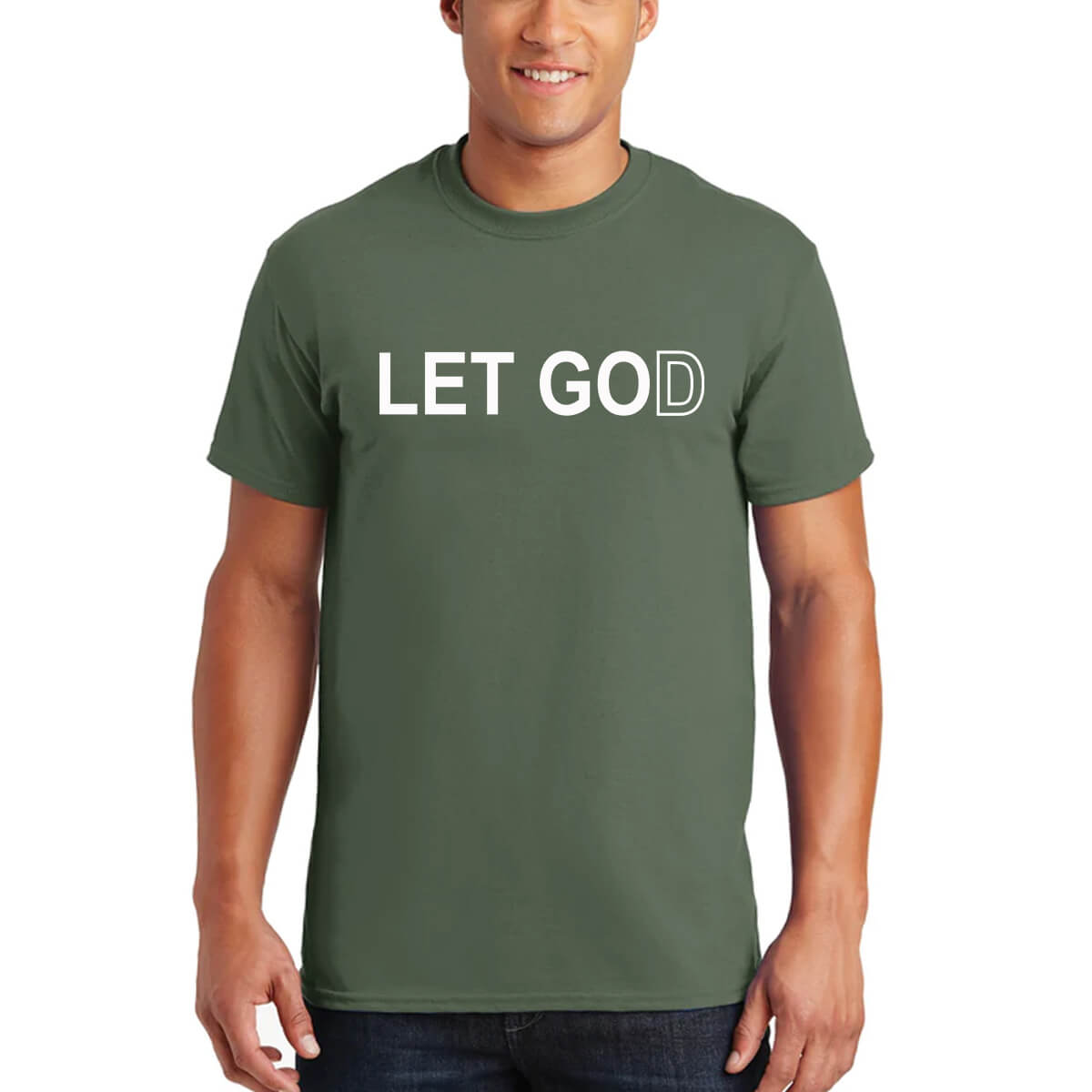 Let Go Let God Men's T-Shirt